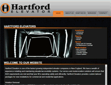 Tablet Screenshot of hartford-elevator.com